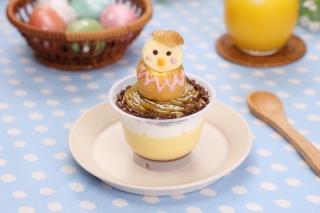 ぴよぴよモンブランプリン