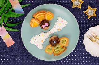 お菓子の織姫様と彦星様