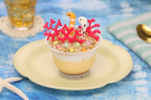 ちんあなごモンブランプリン