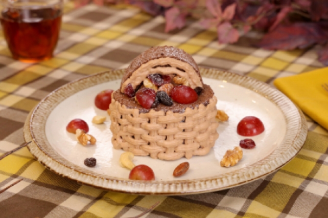 バスケットロールケーキ