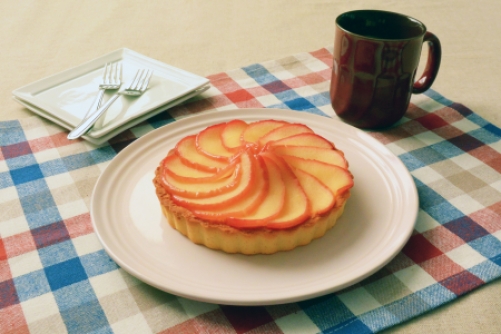 簡単タルトタタン風あつあつチーズタルト