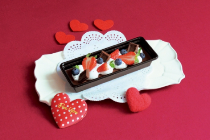 バレンタインショコラケーキ