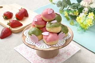 お花見プチシュー