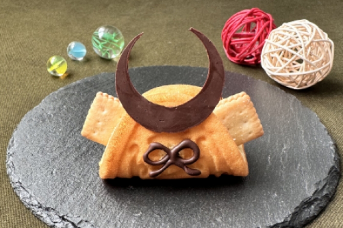 兜飾り風ワッフル