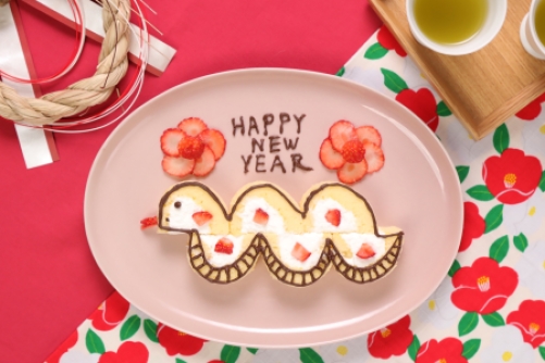 へびさんロールケーキ