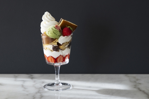 yuka*cmさん監修「どら焼パフェ」